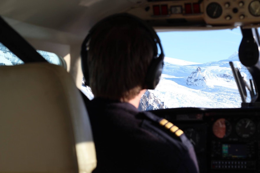 You're in safe hands with your pilot... with years of experience, these people know the best spots and flight routes.
