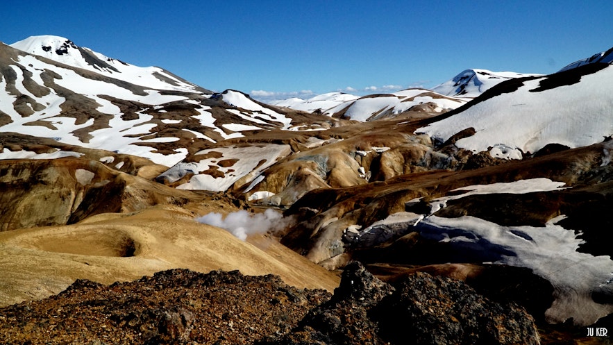 Kerlingarfjöll, the land of ice and fire in the Highlands
