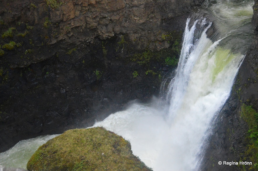 Kolufossar waterfalls in Kolugljúfur