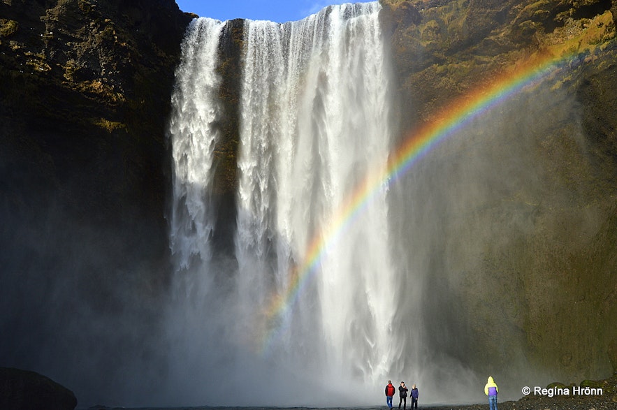 Skógafoss Waterfall in South-Iceland
