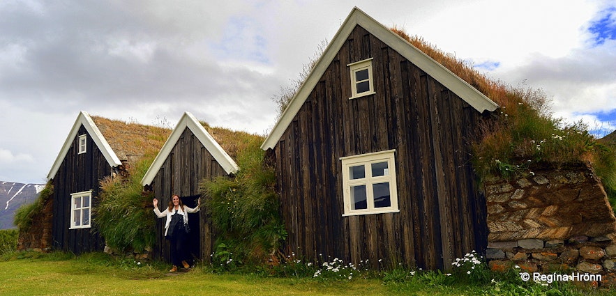 Nýibær turf- house in north Iceland