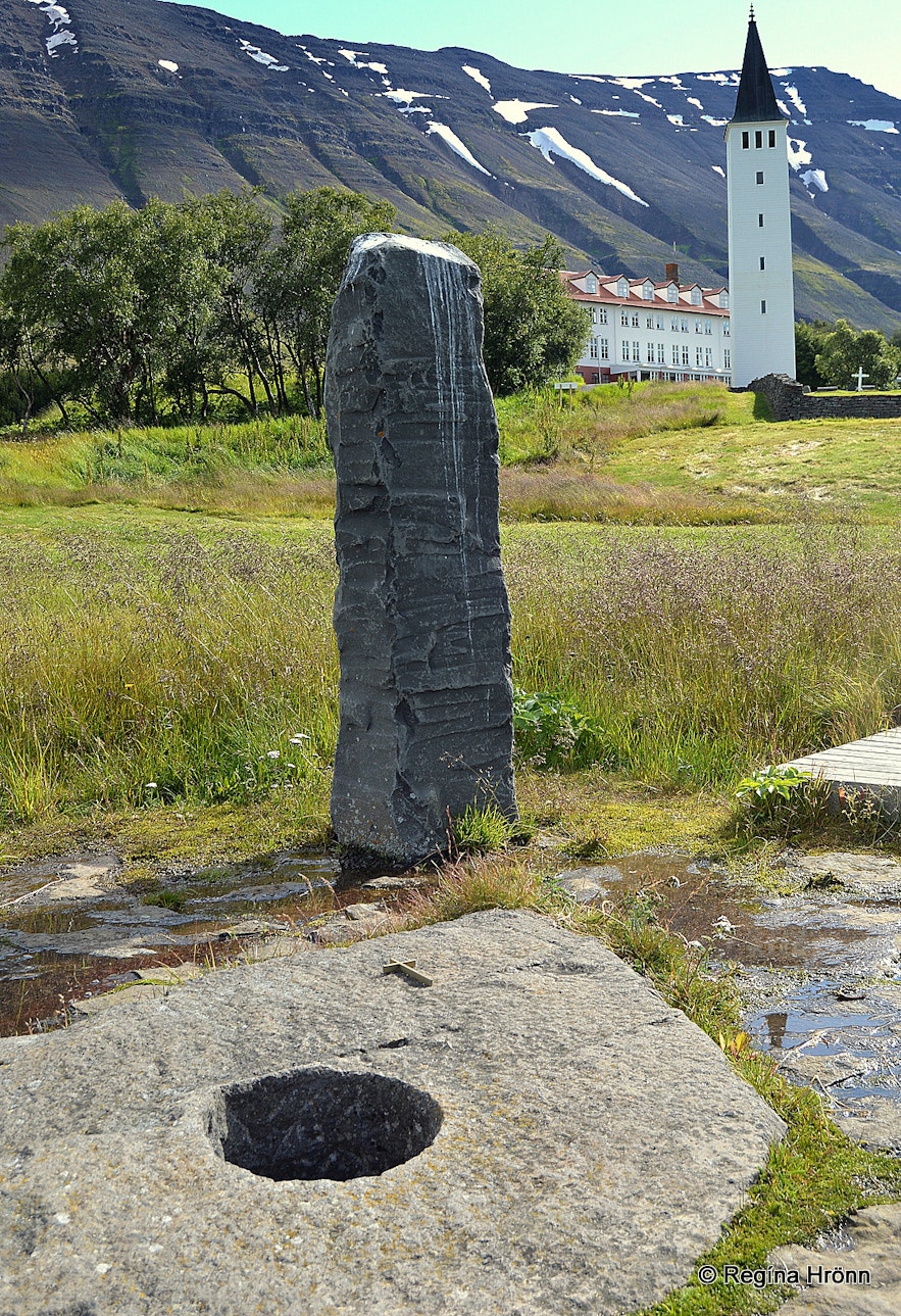 Gvendarbrunnur well in north Iceland