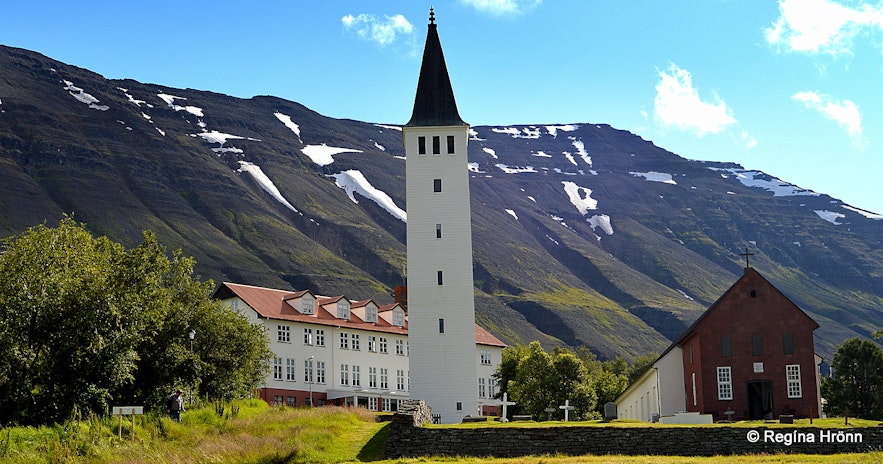 The historical Hólar in Hjaltadalur North-Iceland