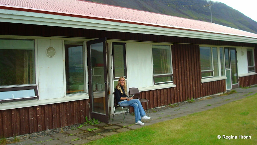 Regína staying at Hólar in Hjaltadalur