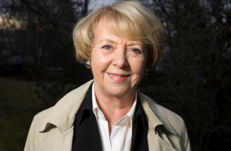 Vigdís Finnbogadóttir, the world's first democratically elected female president