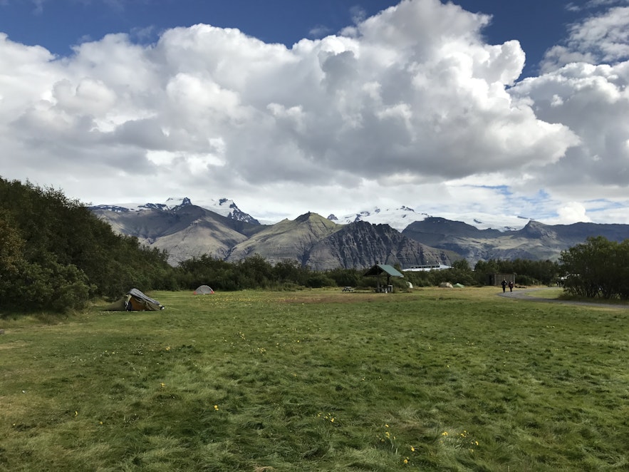 Camping in Skaftafell