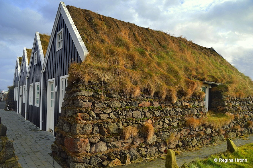 Hlið turf house in SW-Iceland