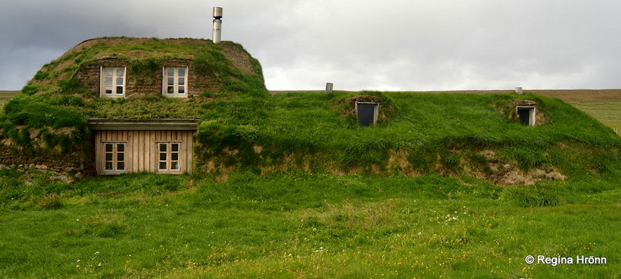 Sænautasel turf house in East-Iceland
