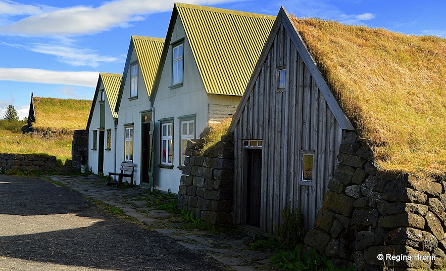 Árbæjarsafn turf house in SW-Iceland