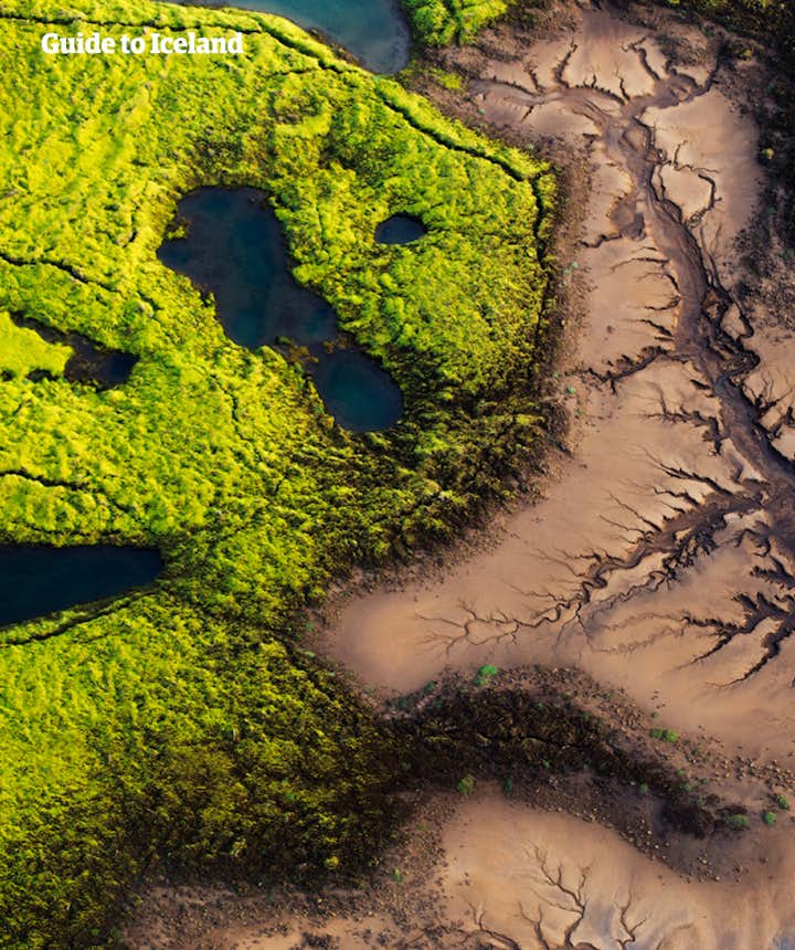 Aerial footage, as taken with a drone, demonstrates the artistic skill of Mother Nature perfectly.