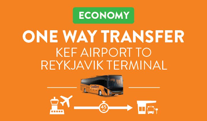 Bus transfers between Keflavik and Reykjavik are the most economical way to get to the capital.