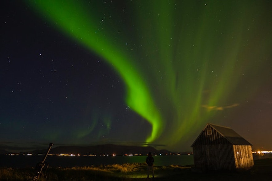 Aurora Borealis over Reykjavik