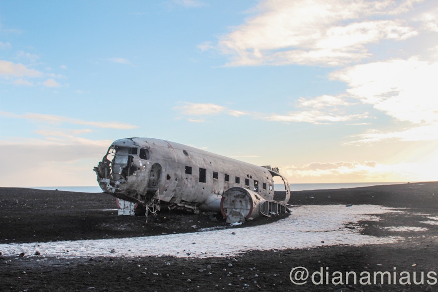 Avión Estrellado Islandia