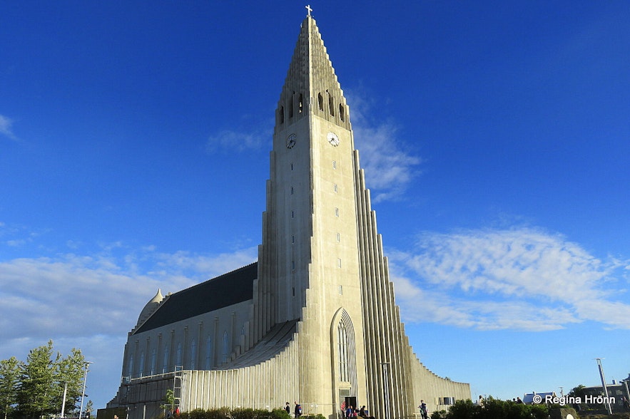 Hallgrímskirkja church Reykjavík