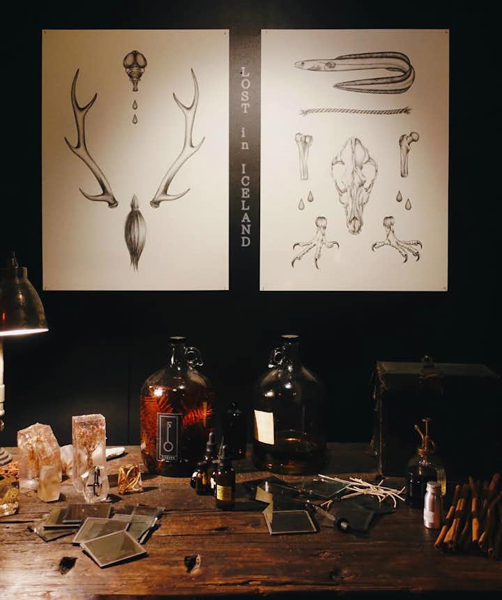 冰岛首都雷克雅未克Sigur Rós创始人Jónsi的生活方式概念店Fischer－香水工作台