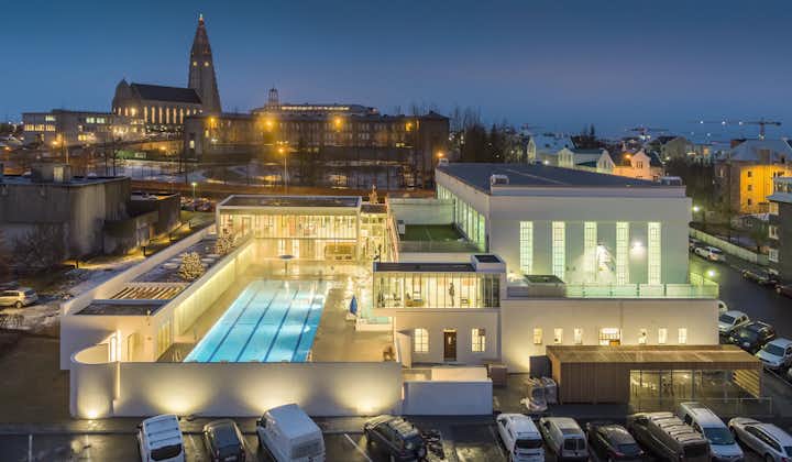 Reykjavik's swimming pools are open late, so you can spend your evening unwinding in the warm, geothermal waters.