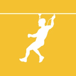 Zipline in Vík logo