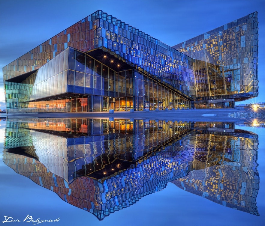 Harpa Concert Hall and Conference Centre was nearly not built after the financial crash of 2008.