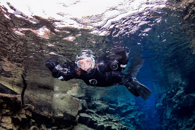 Snorkel in Silfra Fissure is an unbelievable experience.