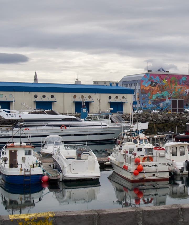 Harbour in Reykjavik