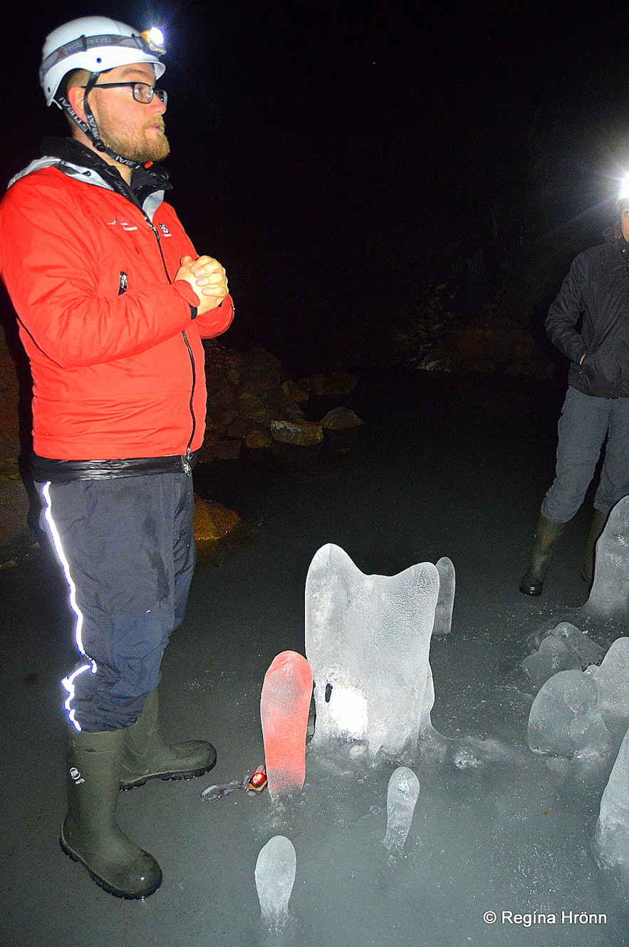 Extraordinary Ice Sculptures in Lofthellir Cave 