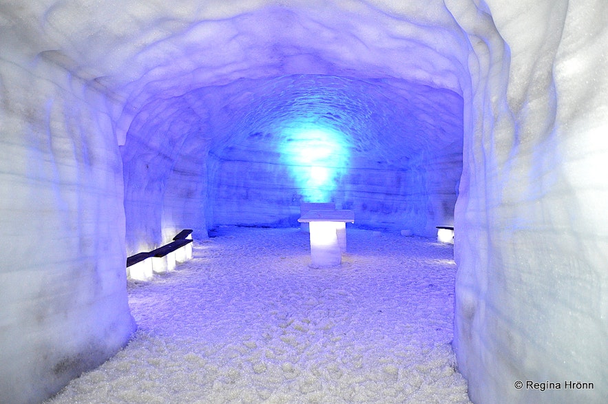 the Ice Cave Tunnel in Langjökull Glacier in Iceland - Into the Glacier