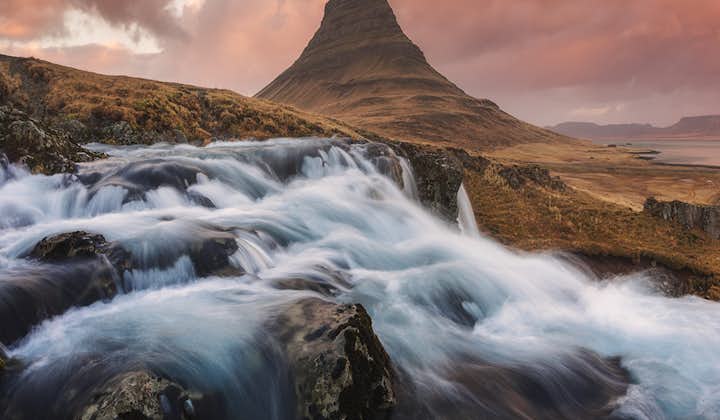 Take a tour of the Snæfellsnes Peninsula and visit a wealth of attractions like Djúpalónssandur black beach and Kirkjufell mountain.