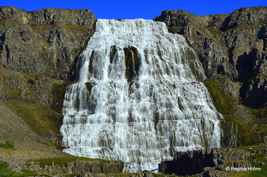 Dynjandi waterfall in the Westfjords