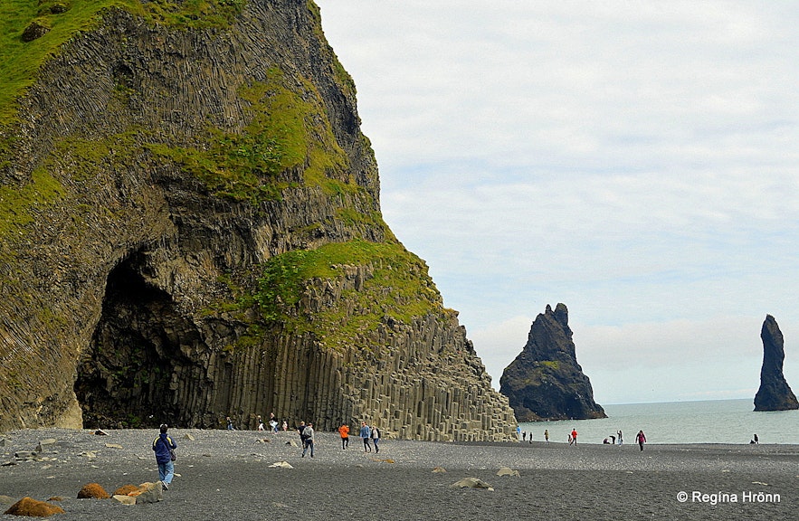 Hálsanefshellir cave at Reynisfjara beach