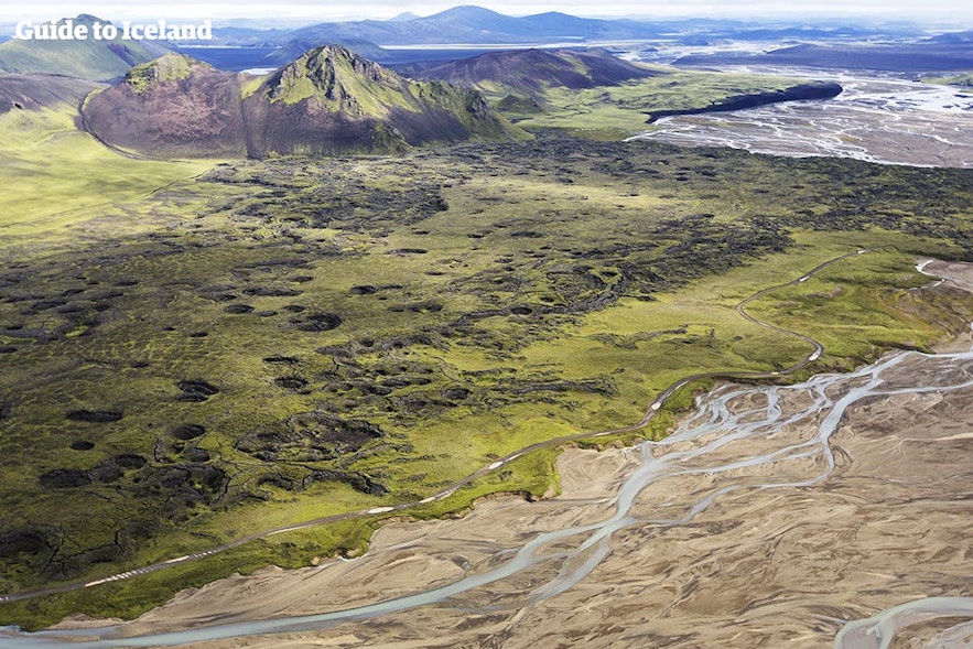 The Interior Central Highlands lend themselves perfectly to aerial photography.