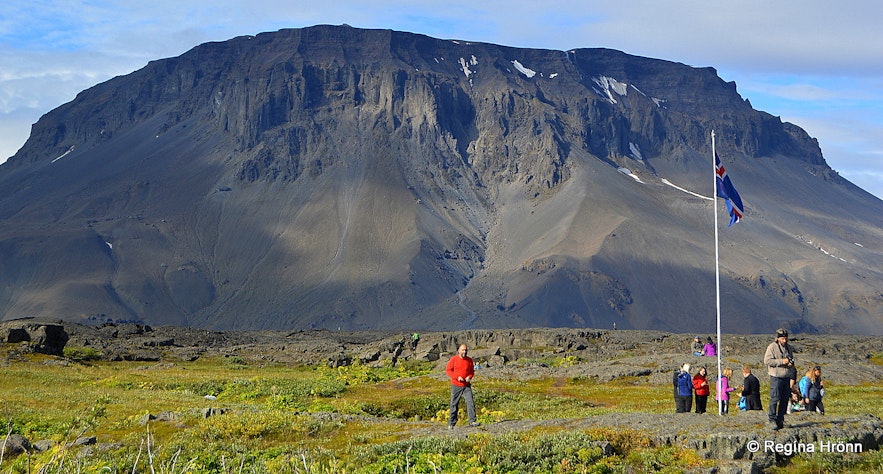 Herðubreiðarlindir and Mt. Herðubreið