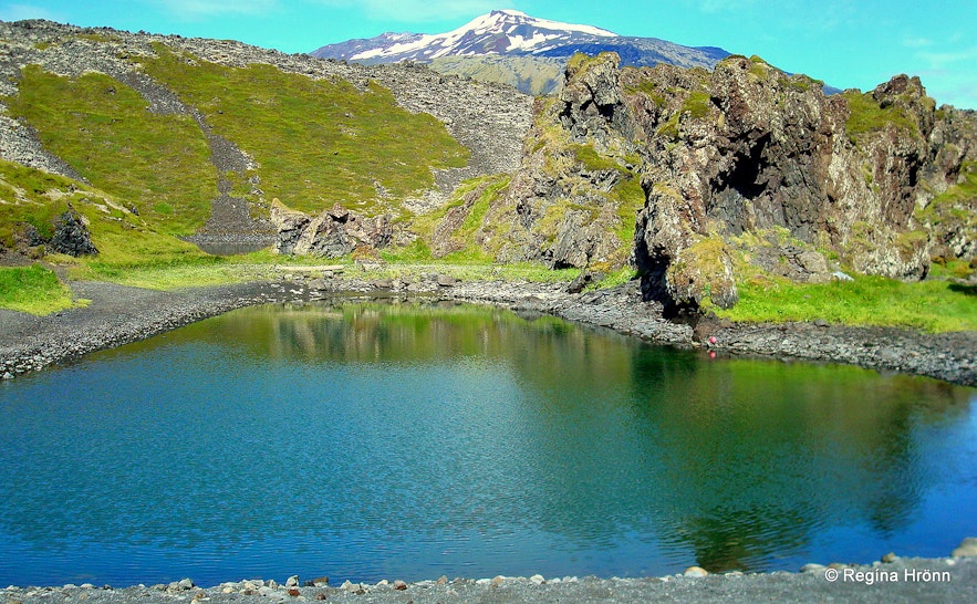 The Deep Lagoons on Snæfellsnes peninsula, west Iceland