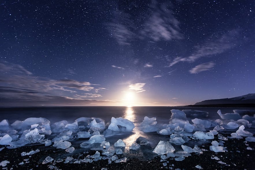 冰島鑽石沙灘