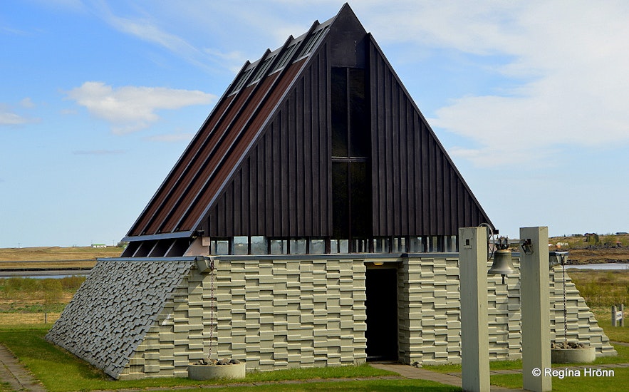 The Kirkjubæjarklaustur chapel in south Iceland