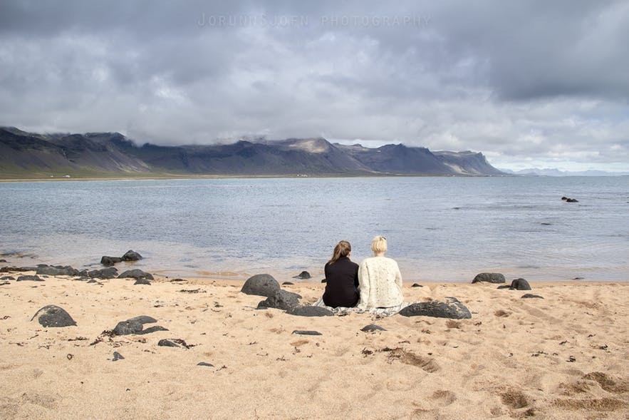 冰島dudhir 沙灘