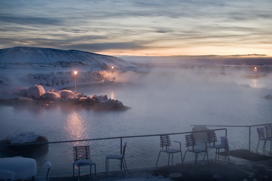 Mývatn-natuurbaden in IJsland
