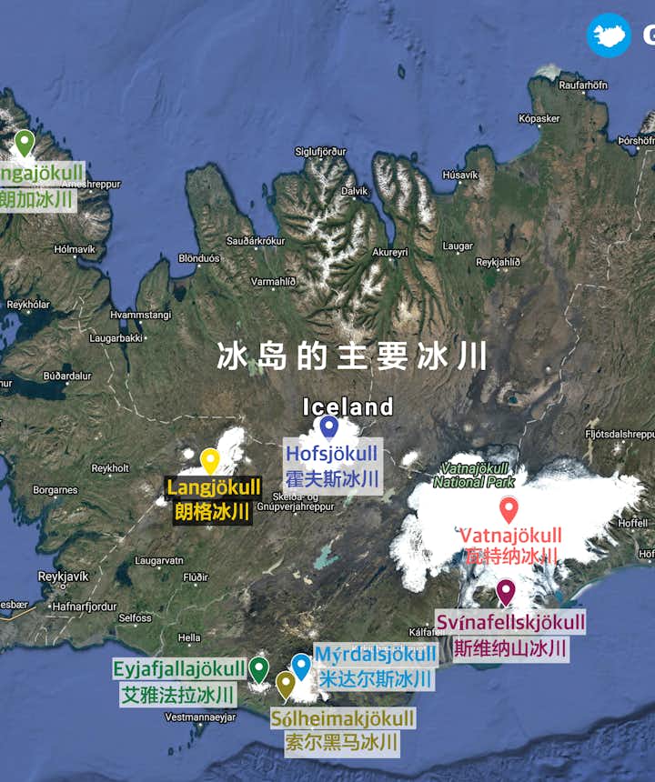 冰岛地图｜大自然科普