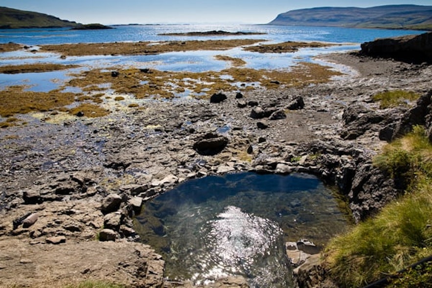 Hellulaug hot spring in Iceland's Westfjords