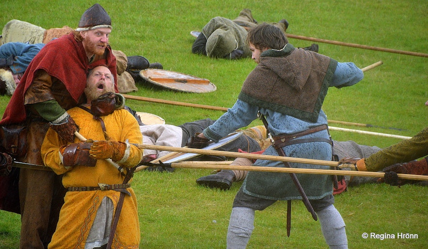The annual Viking festival in Hafnarfjörður