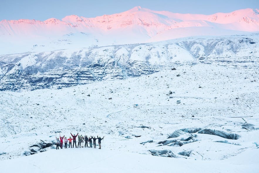 冰島斯卡夫塔山冰川健行
