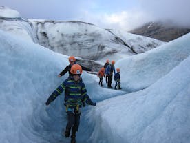 3-godzinna wędrówka po lodowcu Vatnajokull z transferem z laguny Jokulsarlon