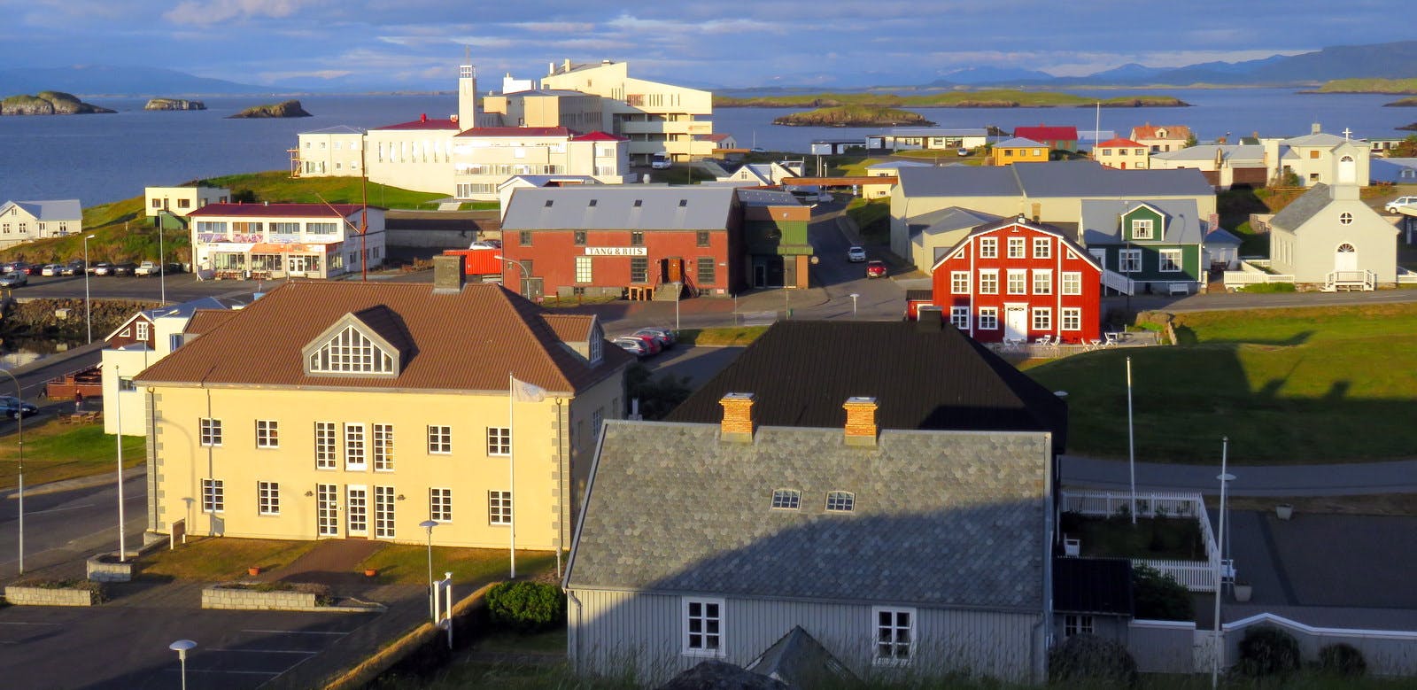 Stykkisholmur is a colourful and charming town.