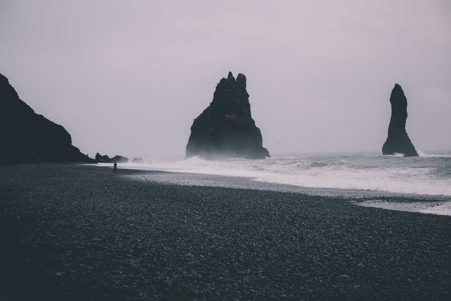 冰島黑沙灘
