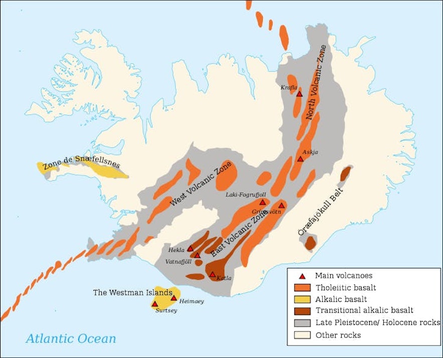 Aktywnośc geotermalna na Islandii.
