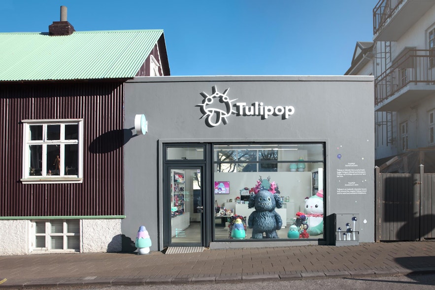 The flagship Tulipop store in downtown Reykjavík.