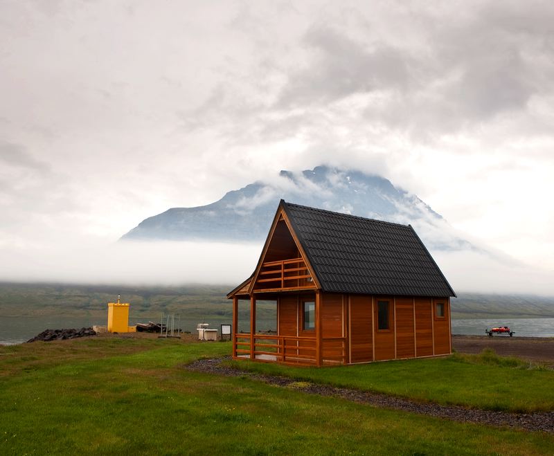 冰岛木屋图片