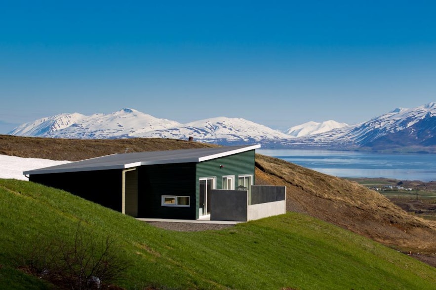 北部冰岛阿克雷里郊外豪华海景别墅