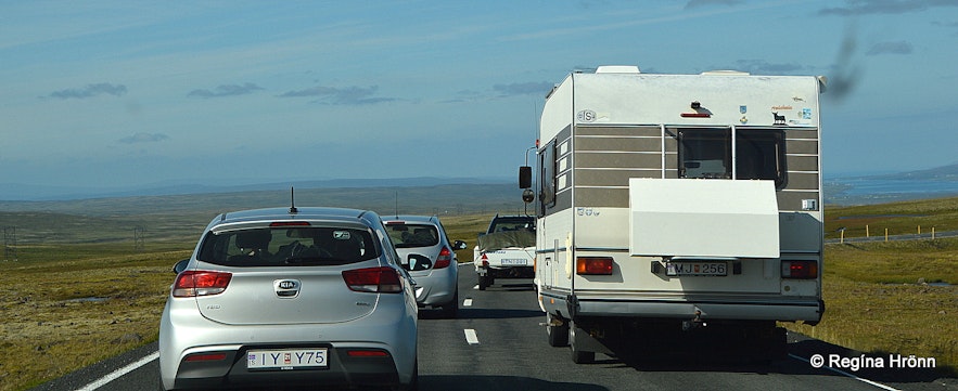 Traffic at Fiskidagurinn mikli Dalvík