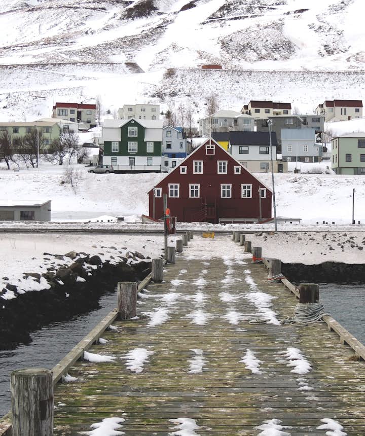 冰島小鎮景色