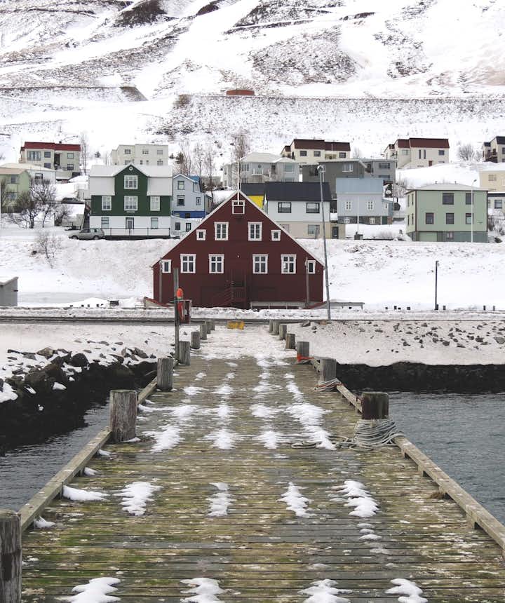 冰島小鎮景色